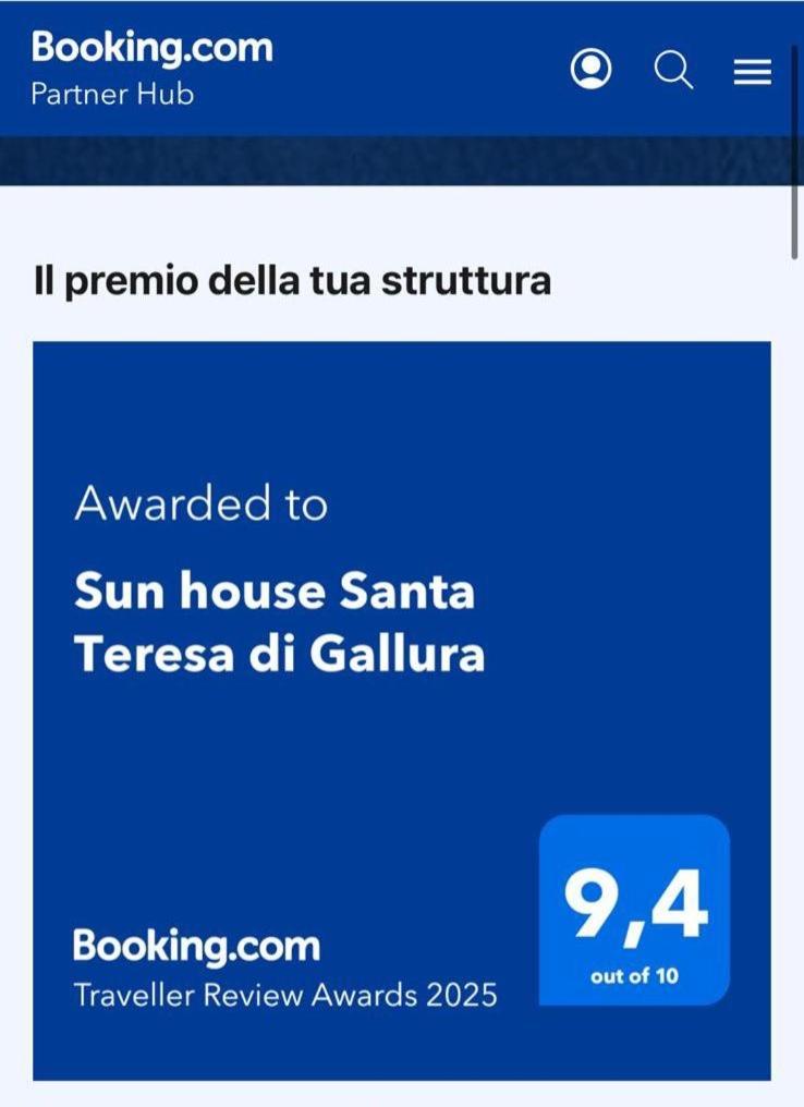 Sun House Santa Teresa Di Gallura Экстерьер фото